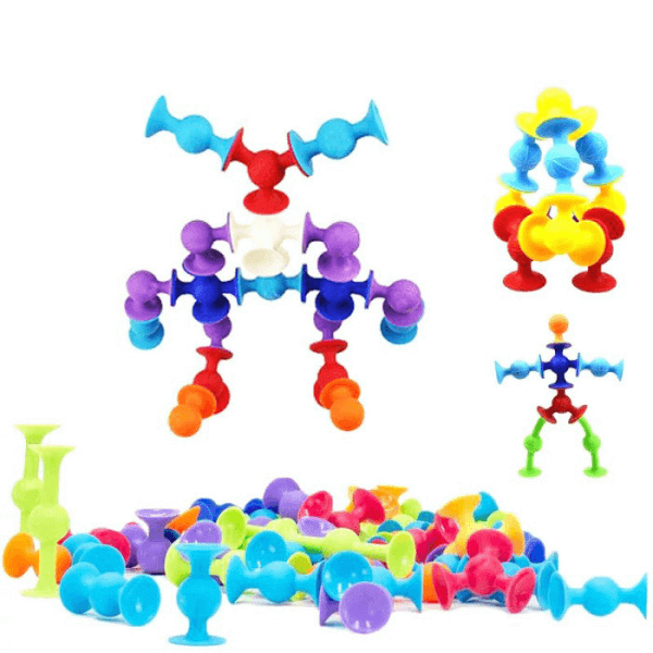 Perfect Dealz Suction Toys 77 Piece