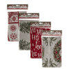 Festive Christmas Table Runner 170 cm – Holiday Dining Décor Accent in red and white designs.