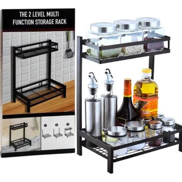 Perfect Dealz 2 Level Multi Function Storage Rack