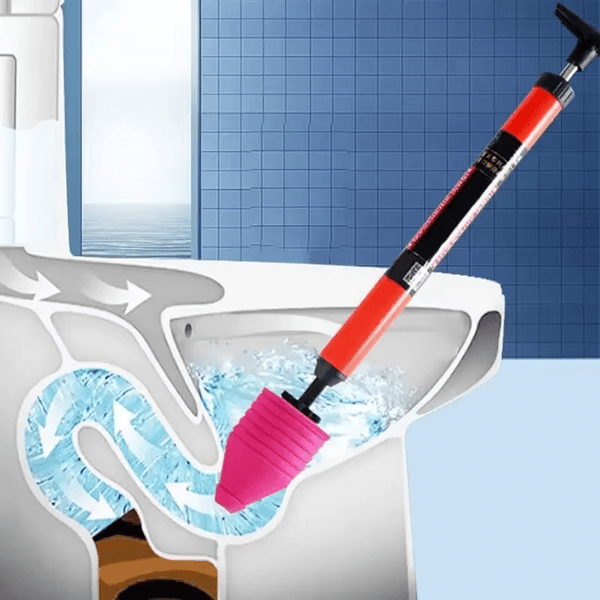 High Pressure Toilet Plunger Clog Remover image 0