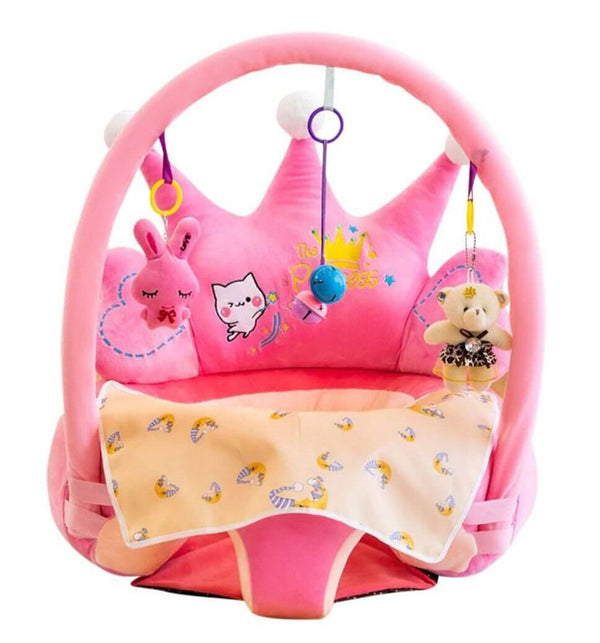 Kids Plush Chair Baby Seats Sofa With Game Pole image 4