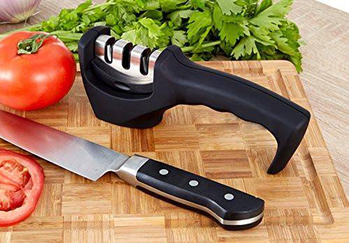 Perfect Dealz Knife Sharpener With 3 Stage Capability