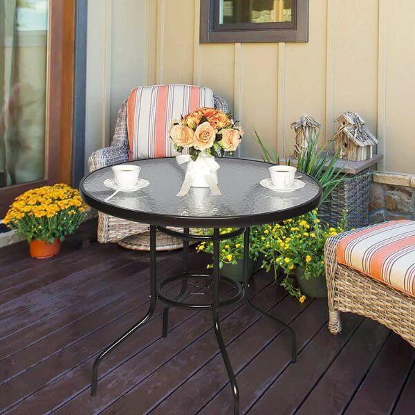 Perfect Dealz 80cm Outdoor Dining Patio Table