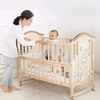 Perfect Dealz Adjustable Wooden Baby Crib