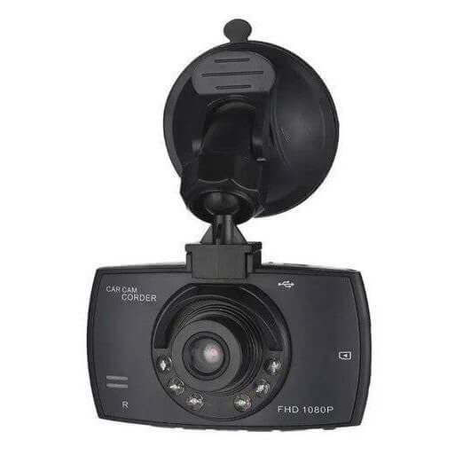 Perfect Dealz Compact HD 1080P Dash Camera with Wide-Angle Lens & Impact Detection