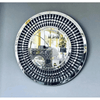 Perfect Dealz Elegant Crystal Teardrop Round Wall Mirror