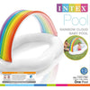 Rainbow cloud inflatable baby pool image 1