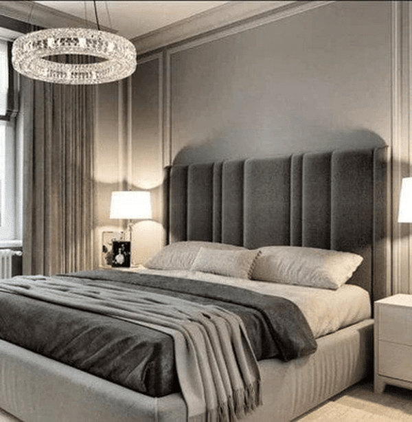 Perfect Dealz Serina Velvet Contemporary Bedroom Headboard