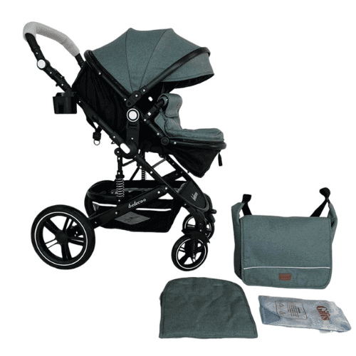 Perfect Dealz 3-in-1 Baby Stroller with Baby Bag