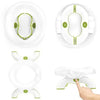 2 in 1 Go Potty shown from multiple angles, featuring a versatile design for travel and home use.