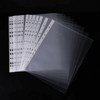 Perfect Dealz Pack of 10 A4 Clear Plastic Punch Pocket