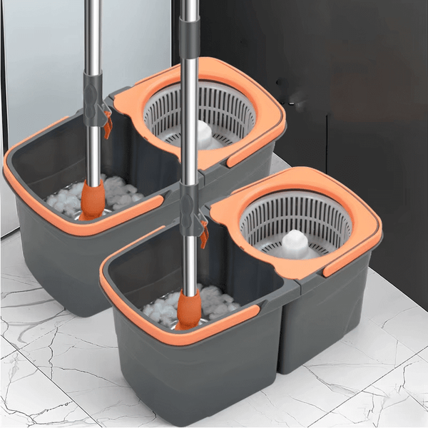 Perfect Dealz 360° Rotating Microfibre Magic Spin Mop & Bucket