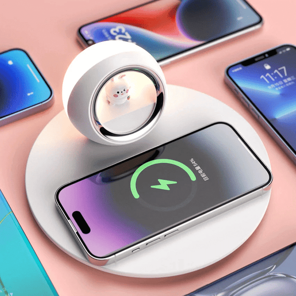 Perfect Dealz Creative 2-in-1 Wireless Charger & Night Light