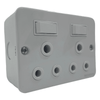 Perfect Dealz Industrial Double Socket with Switches