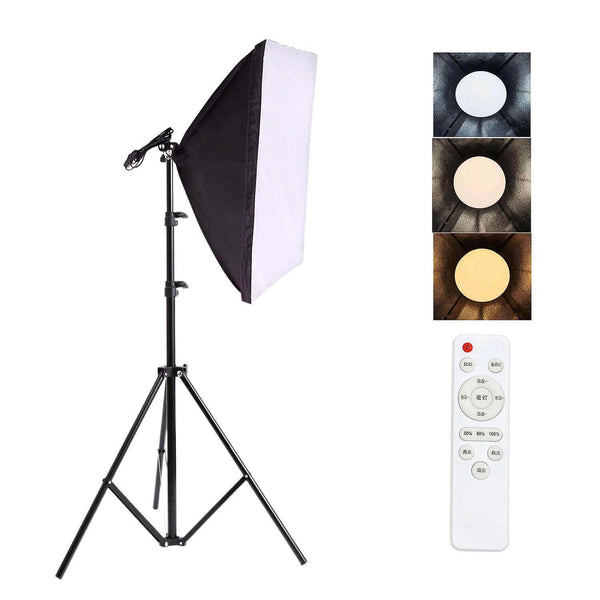 Perfect Dealz Professional Softbox and LED Light Kit with 2m Tripod Stand