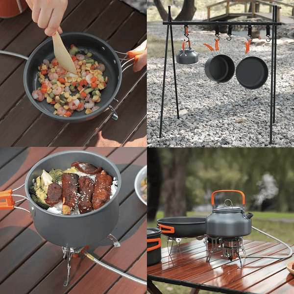 Perfect Dealz Outdoor Aluminium Camping Cooking Set