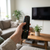 Universal Smart TV Remote Control with Hotkey Shortcuts