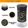 Refillable Glass Salt and Pepper Shakers Set