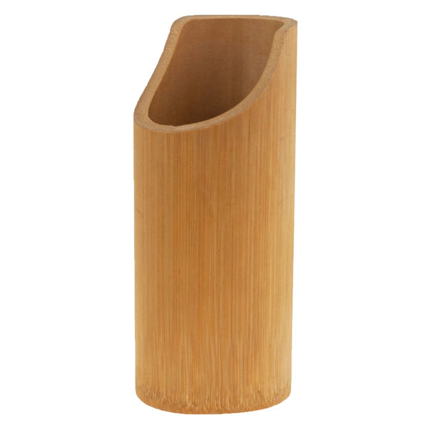 5-Piece Bamboo Kitchen Cooking Utensil Holder