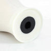 Base of Wood Mannequin Head Wig Display Stand showing stability and design for secure wig presentations.