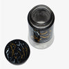 Marble Pattern Glass Spice Jar