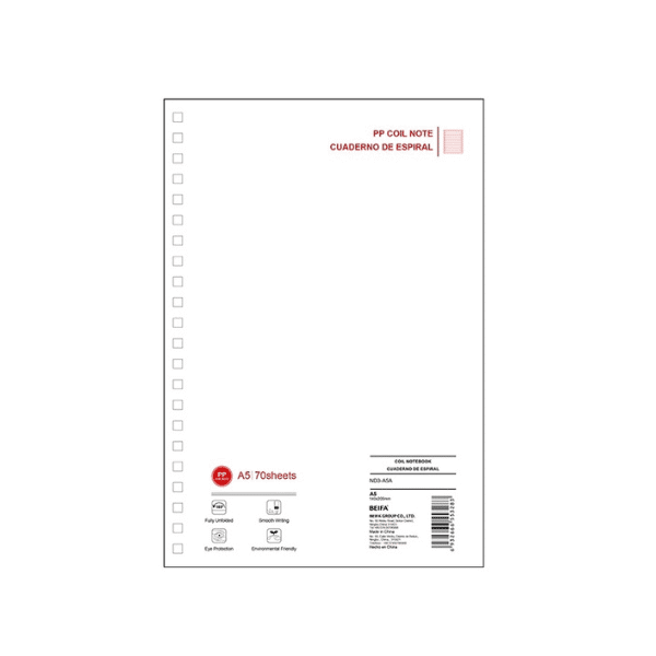 Perfect Dealz A5 Lined Notebook – 70 Sheets, 4-Pack