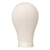 Wood Mannequin Head Wig Display Stand for styling wigs and headwear in salons and retail settings.