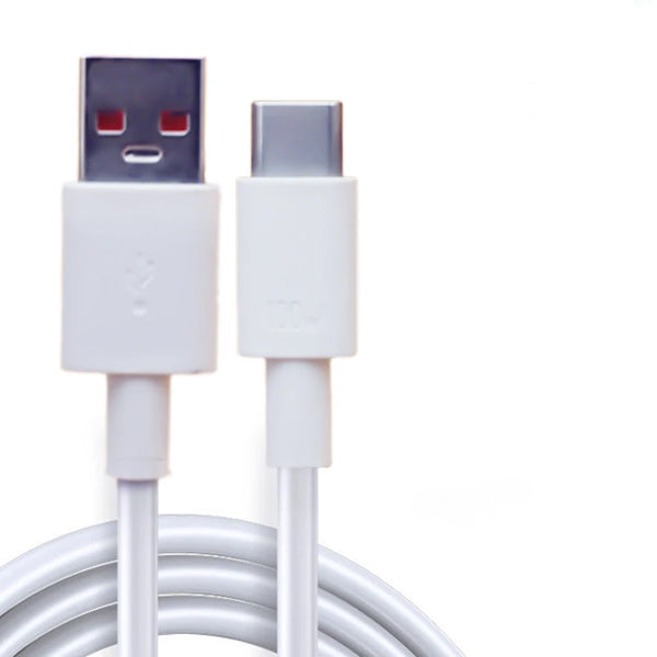 1M 120W 6A Type-C USB-C Cable for fast charging and data transfer with USB connector.