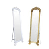 Rectangular Carved Frame Full Length Floor Mirror