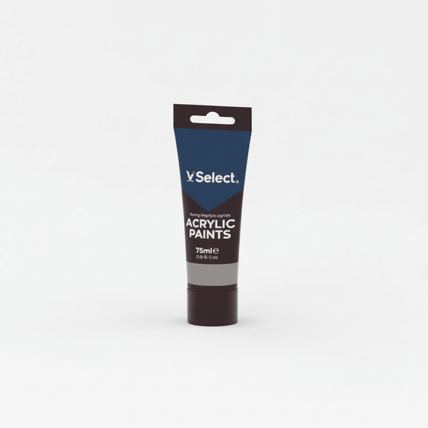 Acrylic Paint 75ml - Vandyke Brown in a tube, perfect for adding rich earthy tones to artwork.
