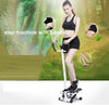 Adjustable Fitness Stepper with Handlebar – Compact Home Stepper Workout Machine
