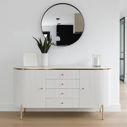 Aurora Modern Storage Console Cabinet for living room storage