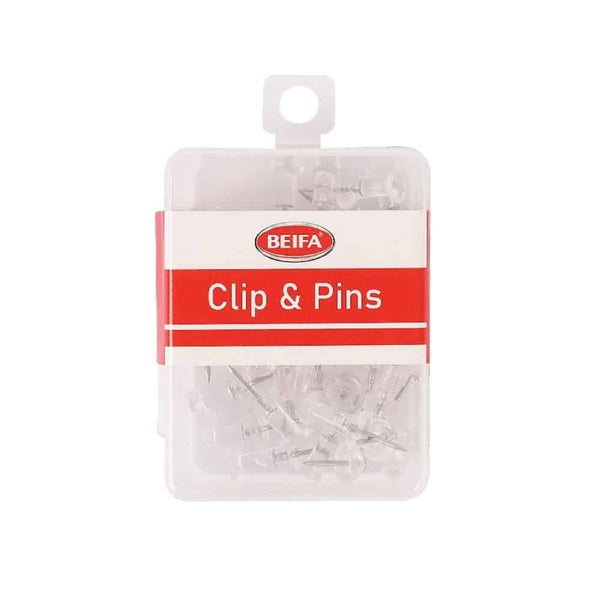 Perfect Dealz Clear Finish Steel Nails – Transparent Storage Box for Easy Organisation