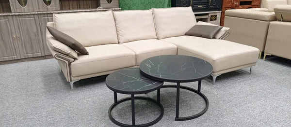 Perfect Dealz Brown PU Leather Daybed Couch with Comfortable Seating