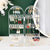 Capacity Plastic Folding Jewelry Holder displaying earrings and necklaces in an organized manner.
