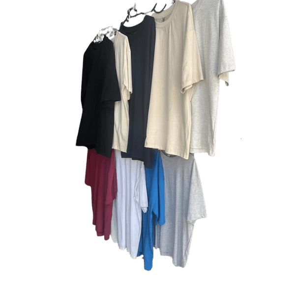 Classic Plain Cotton T‑Shirt