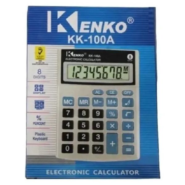 Compact 8-Digit Desktop Calculator
