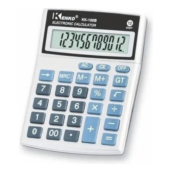 Compact 8-Digit Desktop Calculator
