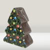 Compact Cat Scratcher Pad featuring a festive Christmas tree design, perfect for scratching and playing.