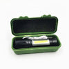 Perfect Dealz Compact Rechargeable LED Mini Flashlight – Zoomable Pen Torch