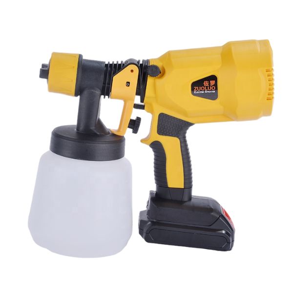 Cordless Electric Paint Sprayer – 500W Portable Spray Gun