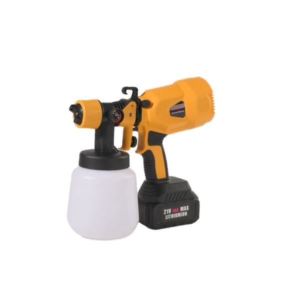 Cordless Electric Paint Sprayer – 500W Portable Spray Gun
