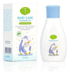 Vitamin E Soothing Baby Massage Oil in a bottle next to its packaging, designed for gentle infant care and hydration.