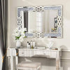 Perfect Dealz Decorative Crystal Wall Mirror