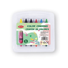 Perfect Dealz 1.1 x 10cm Round Crayon Set 12 Vibrant Colours