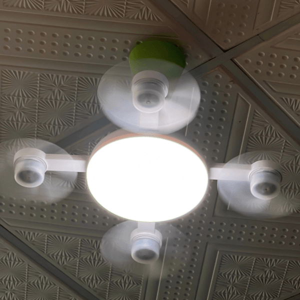 Perfect Dealz Drone-Style LED Ceiling Fan Light with Remote Control