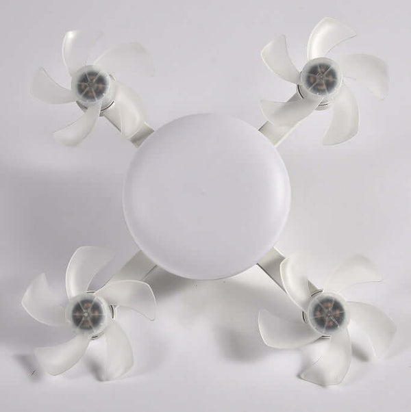 Perfect Dealz Drone-Style LED Ceiling Fan Light with Remote Control
