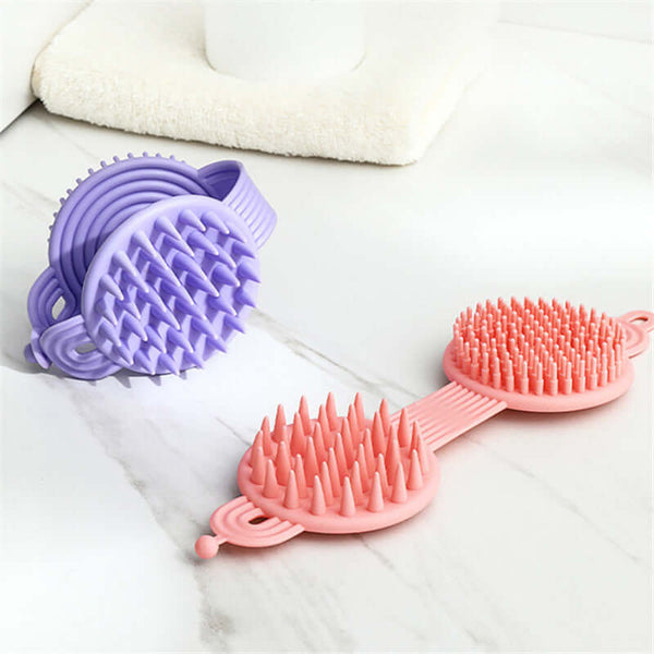 Perfect Dealz Dual-Action Pet Bath & Massage Brush