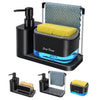 Perfect Dealz Dual Soap Dispenser with Sponge Holder