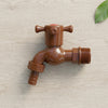 Durable PVC Outdoor Garden Cross-Handle Tap